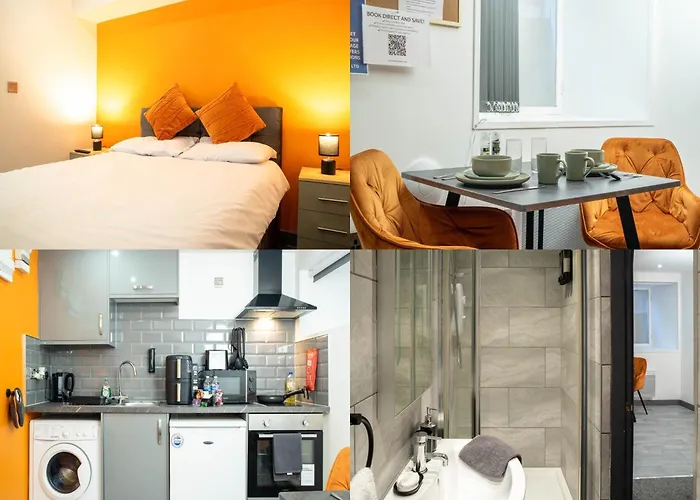 Centre With Self Check-in Washer Dryer Wifi & Netflix Apartment